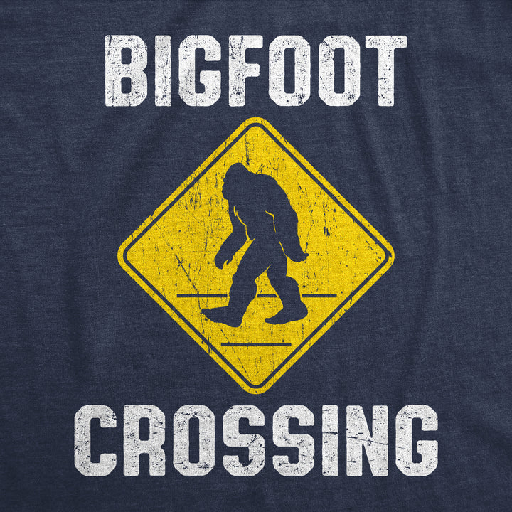 Bigfoot Crossing Men's T Shirt