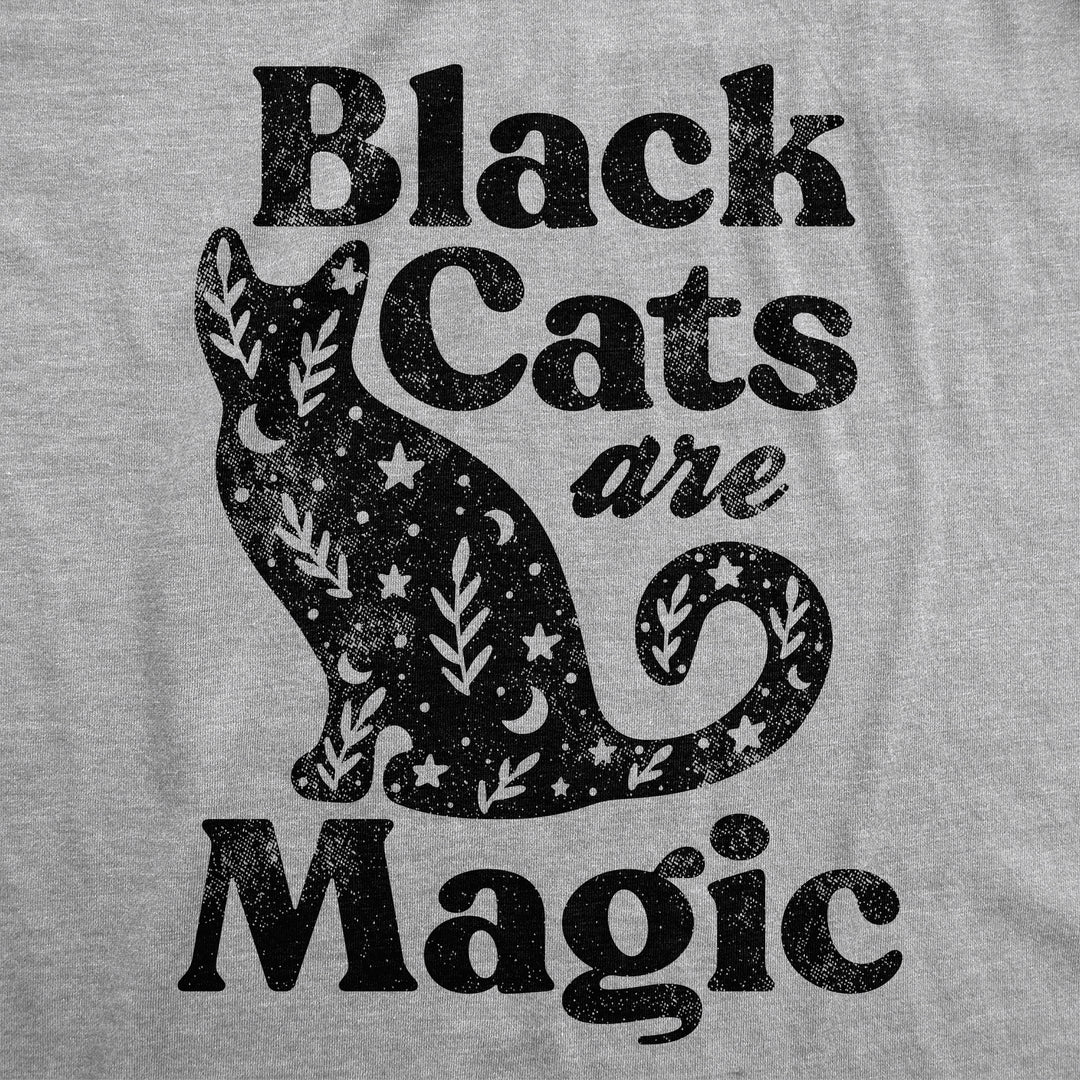 Black Cats Are Magic Women's T Shirt