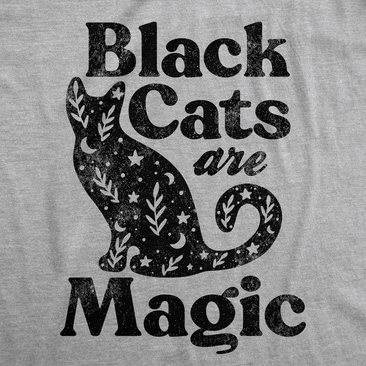Black Cats Are Magic Women's T Shirt