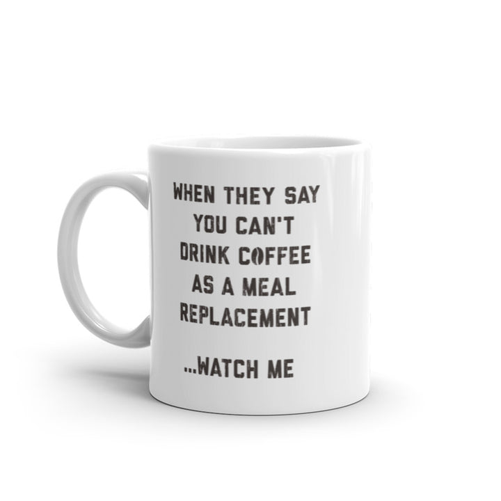 Funny White Coffee Mug Nerdy Tee