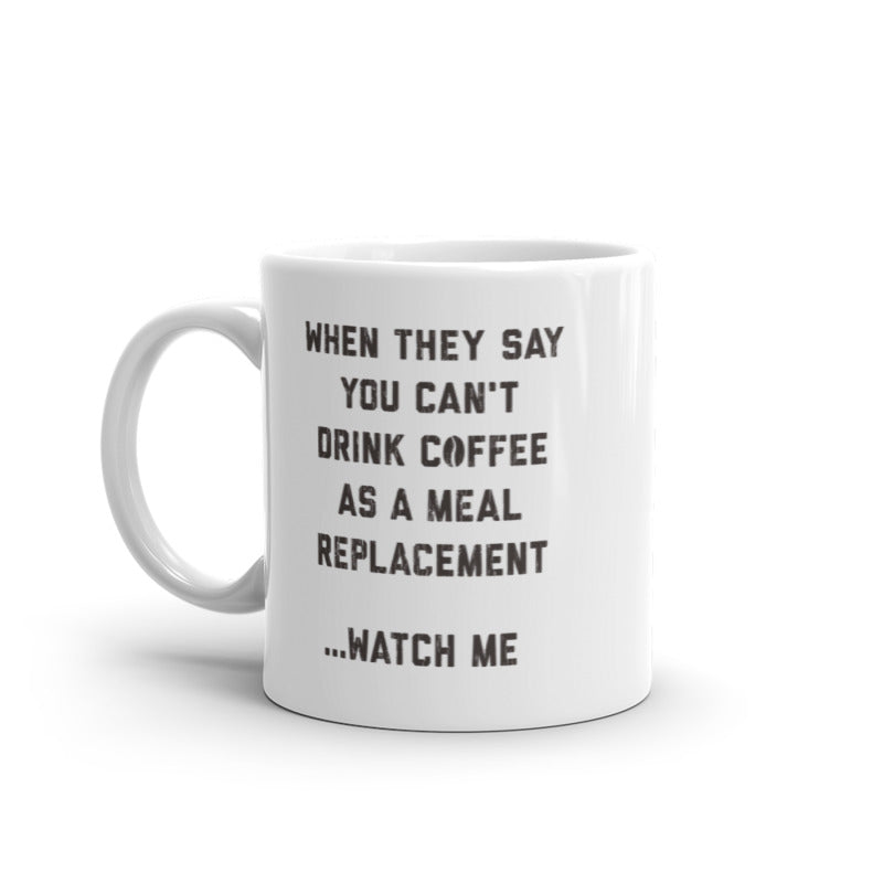 Funny White Coffee Mug Nerdy Tee