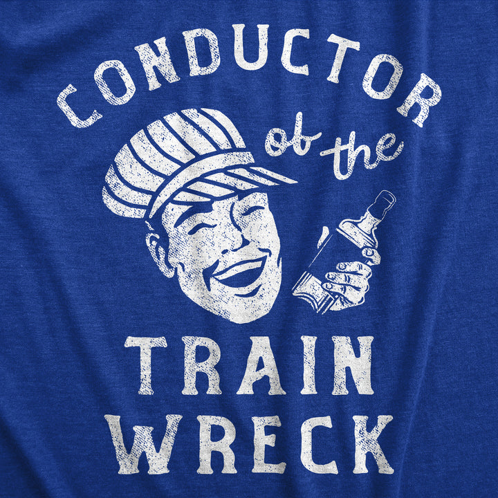 Conductor Of The Train Wreck Men's T Shirt
