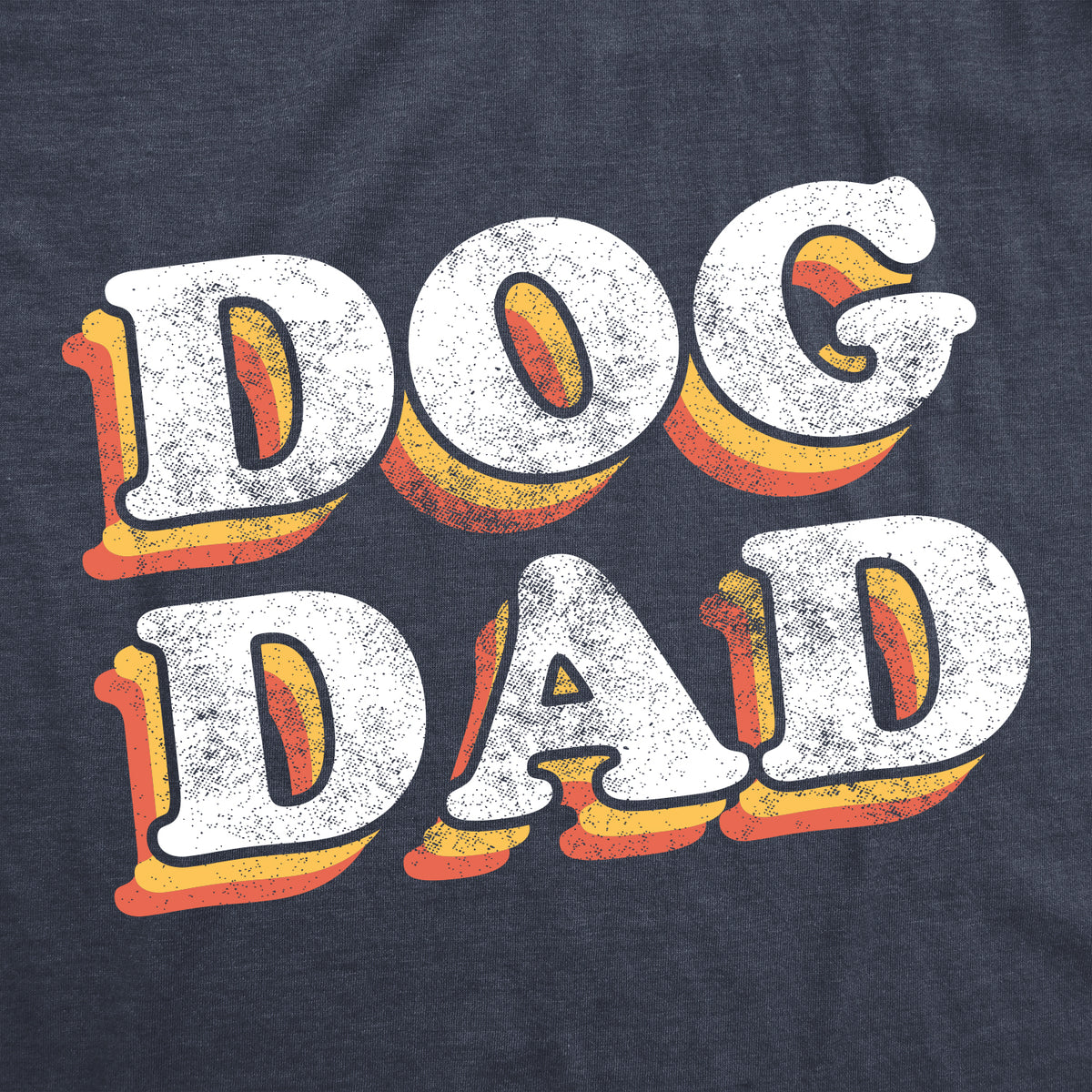 Dog Dad Retro Men&#39;s Tshirt