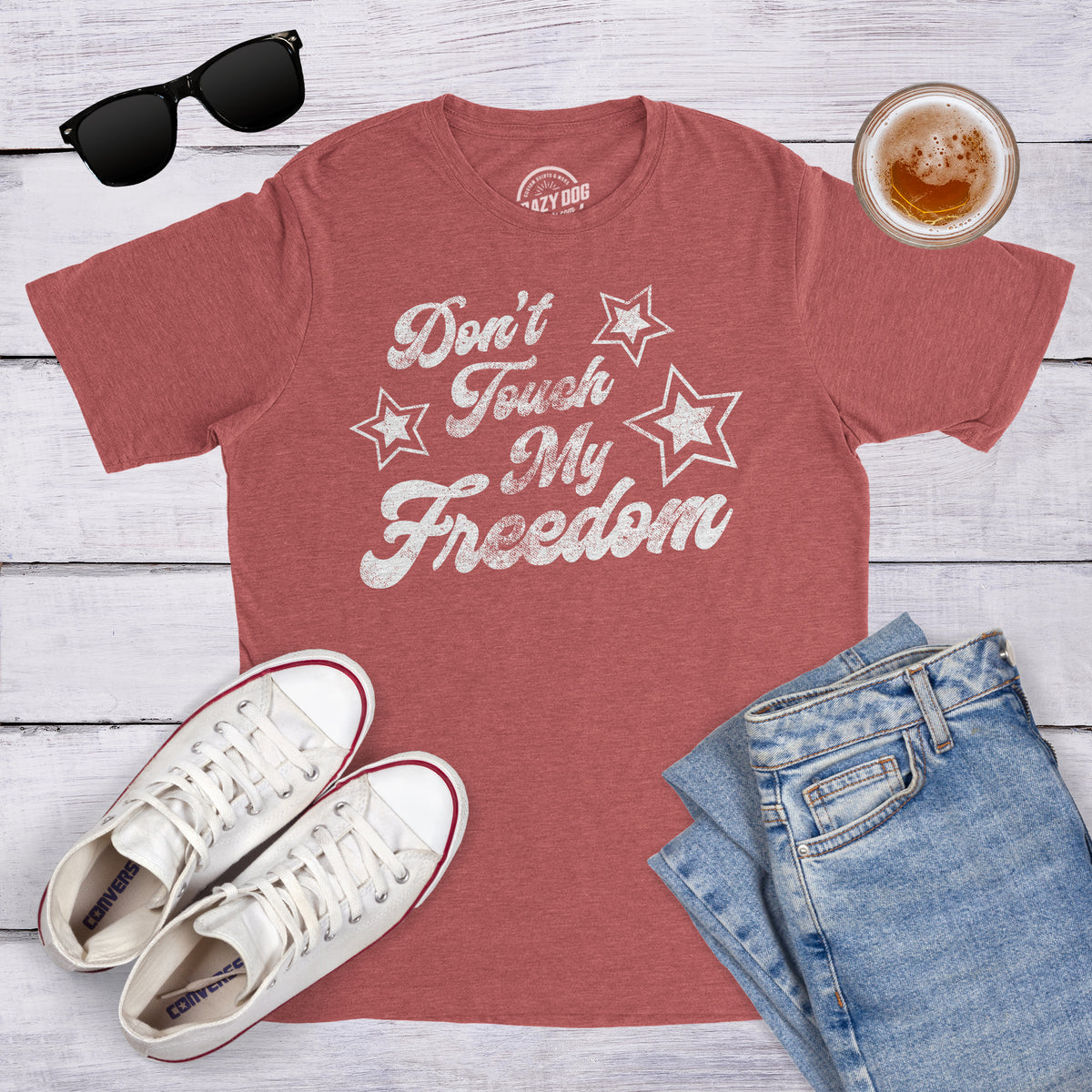 Don&#39;t Touch My Freedom Men&#39;s T Shirt