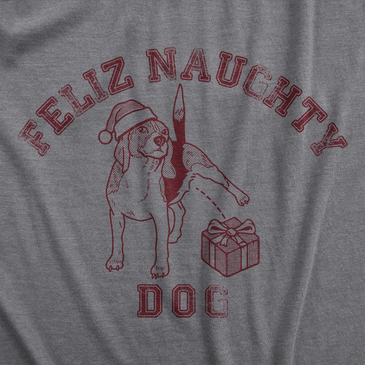 Feliz Naughty Dog Men's T Shirt