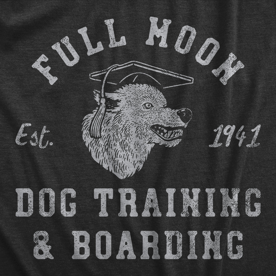 Full Moon Dog Training And Boarding Women's T Shirt