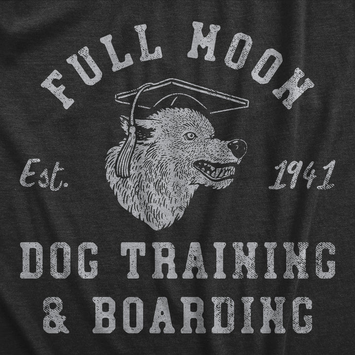 Full Moon Dog Training And Boarding Women's T Shirt