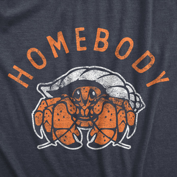 Homebody Crab Men's T Shirt