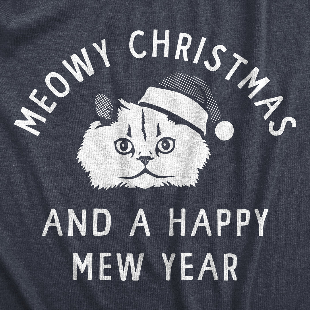 Meowy Christmas Men's T Shirt