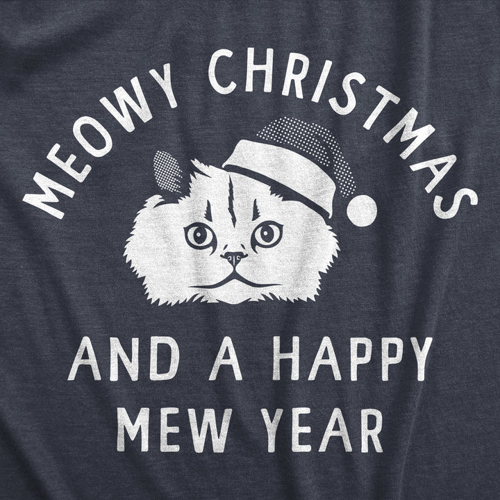Meowy Christmas Men's T Shirt