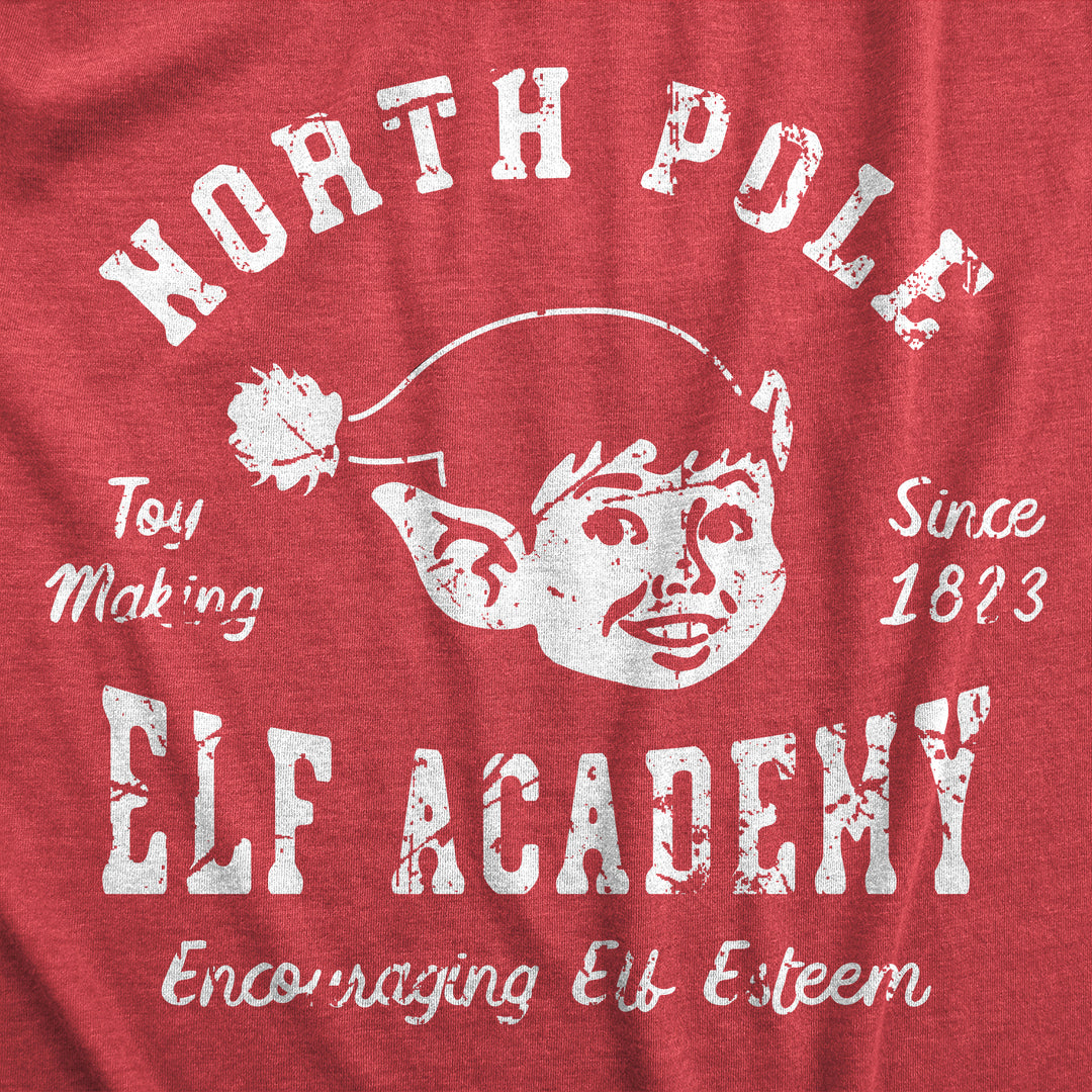 North Pole Elf Academy Women's T Shirt