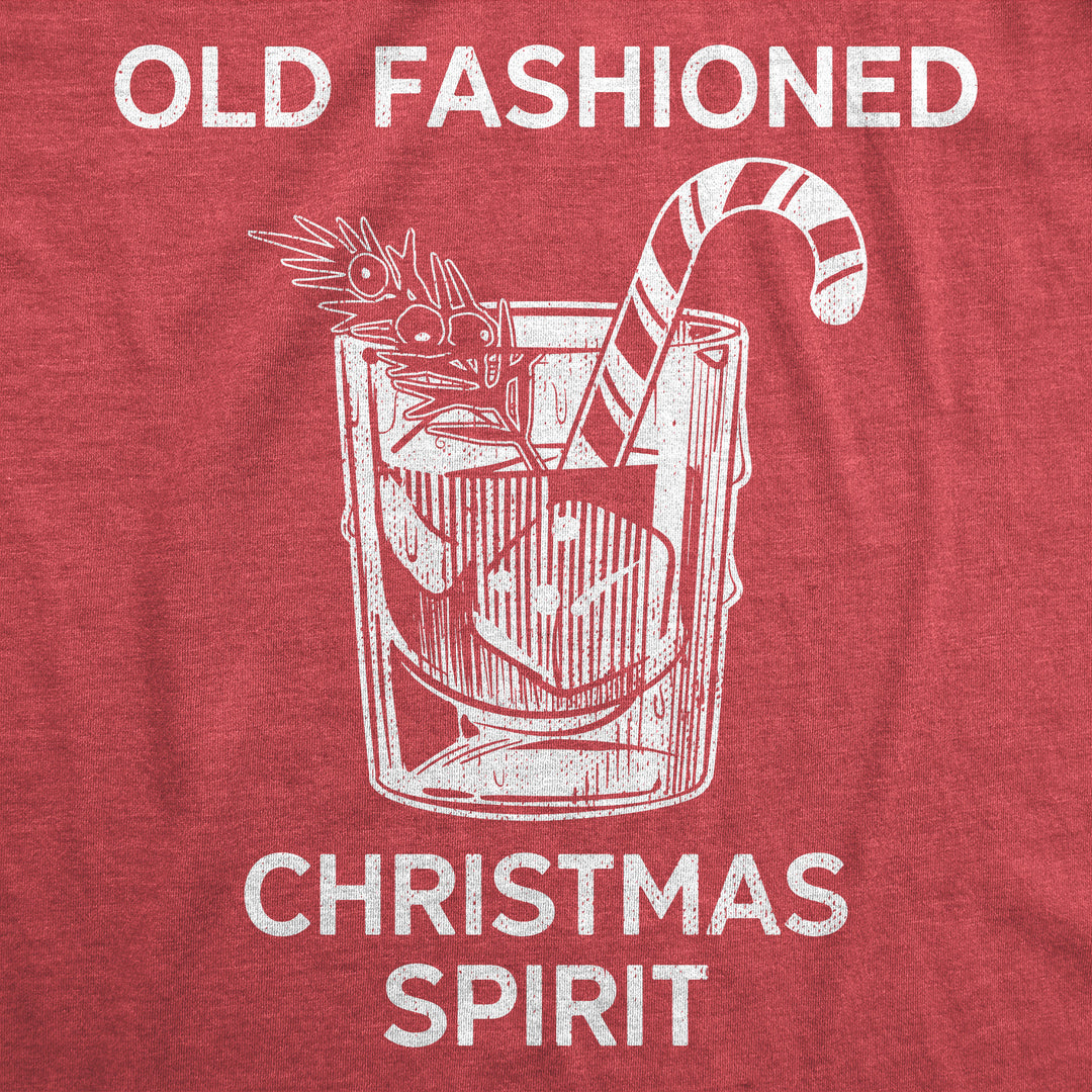Old Fashioned Christmas Spirit Men's T Shirt