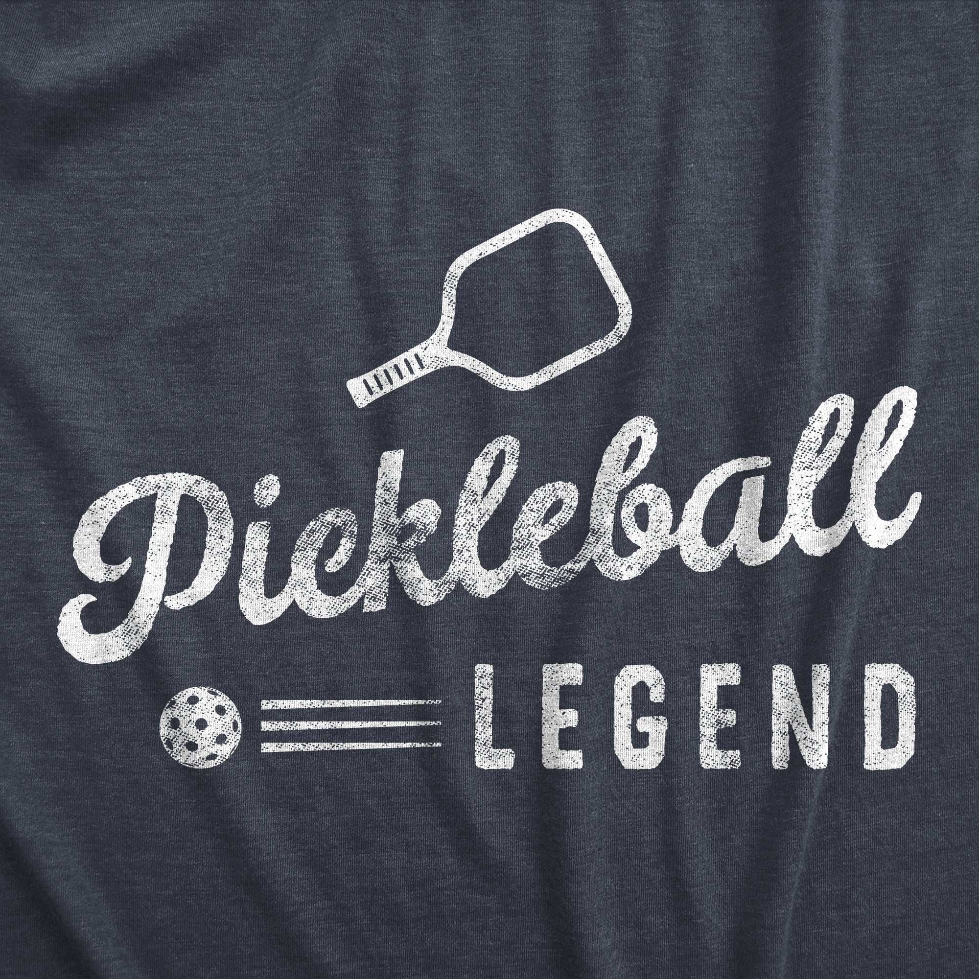Funny Pickleball Legend Mens T Shirt Nerdy fitness Sarcastic Tee