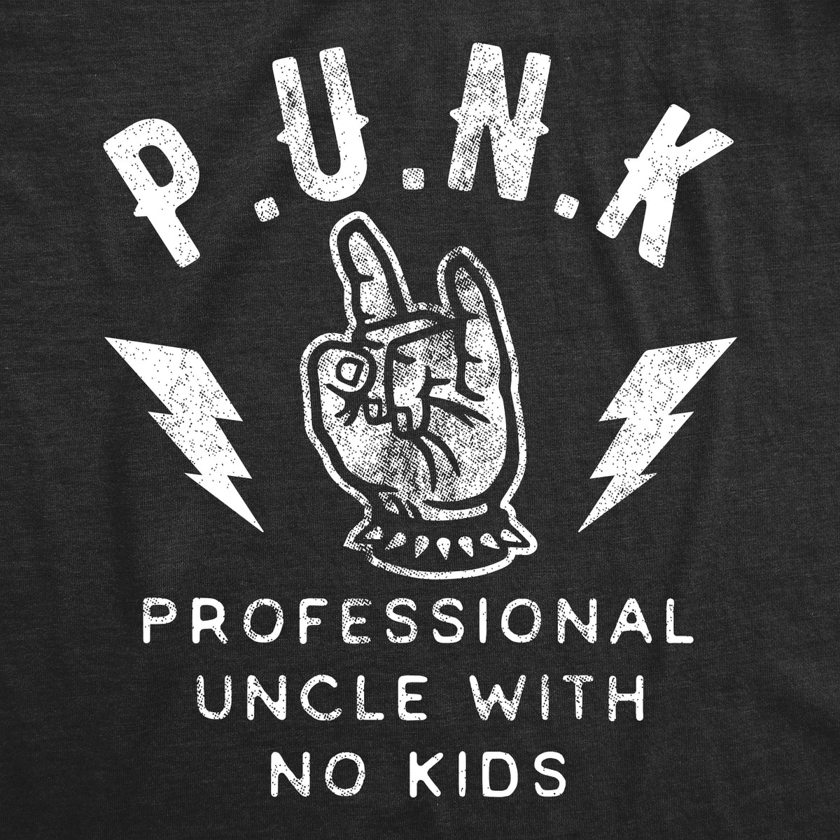 Punk Professional Uncle No Kids Men&#39;s T Shirt
