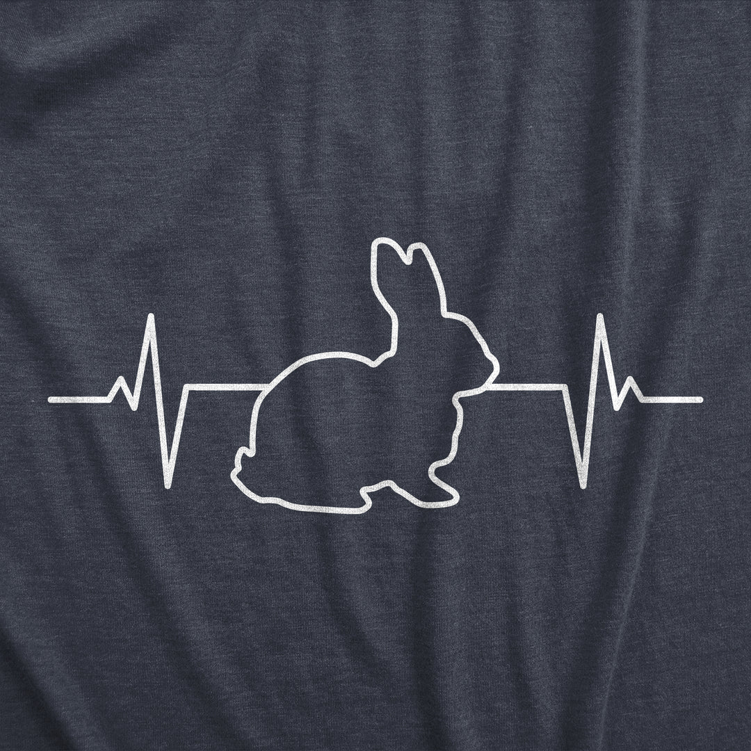 Rabbit Heart Beat Men's T Shirt