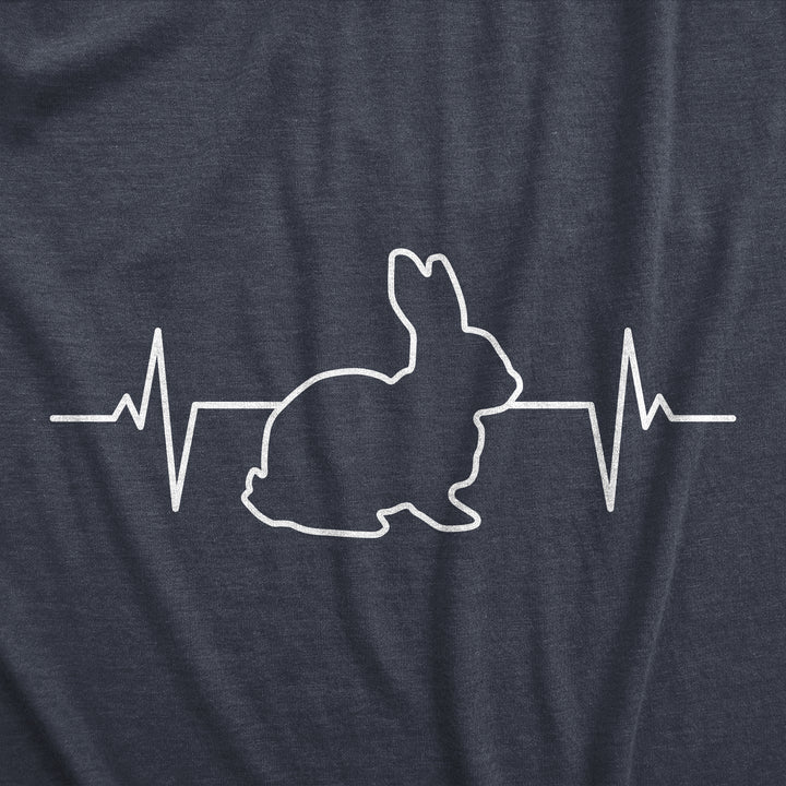 Rabbit Heart Beat Men's T Shirt