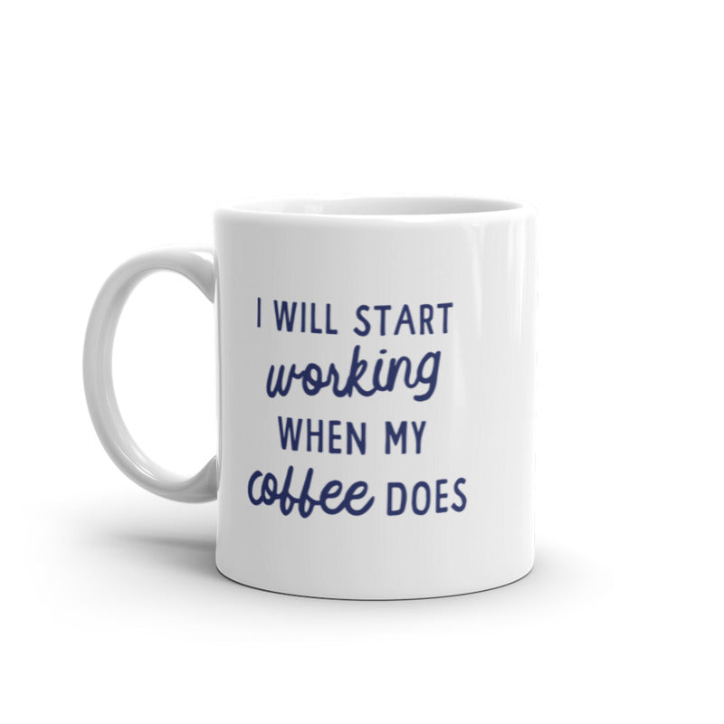 Funny White Coffee Mug Nerdy Tee