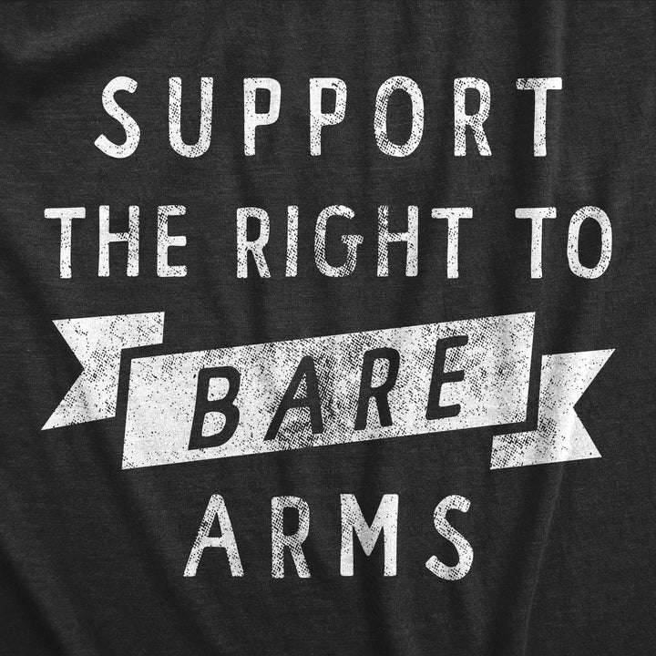 Suppport The Right To Bare Arms Men's Tank Top