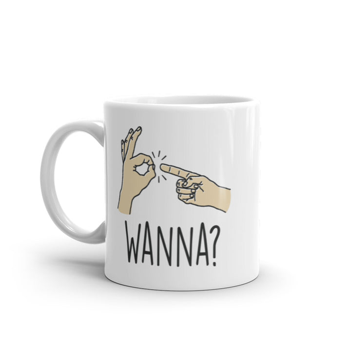 Funny White Coffee Mug Nerdy Tee