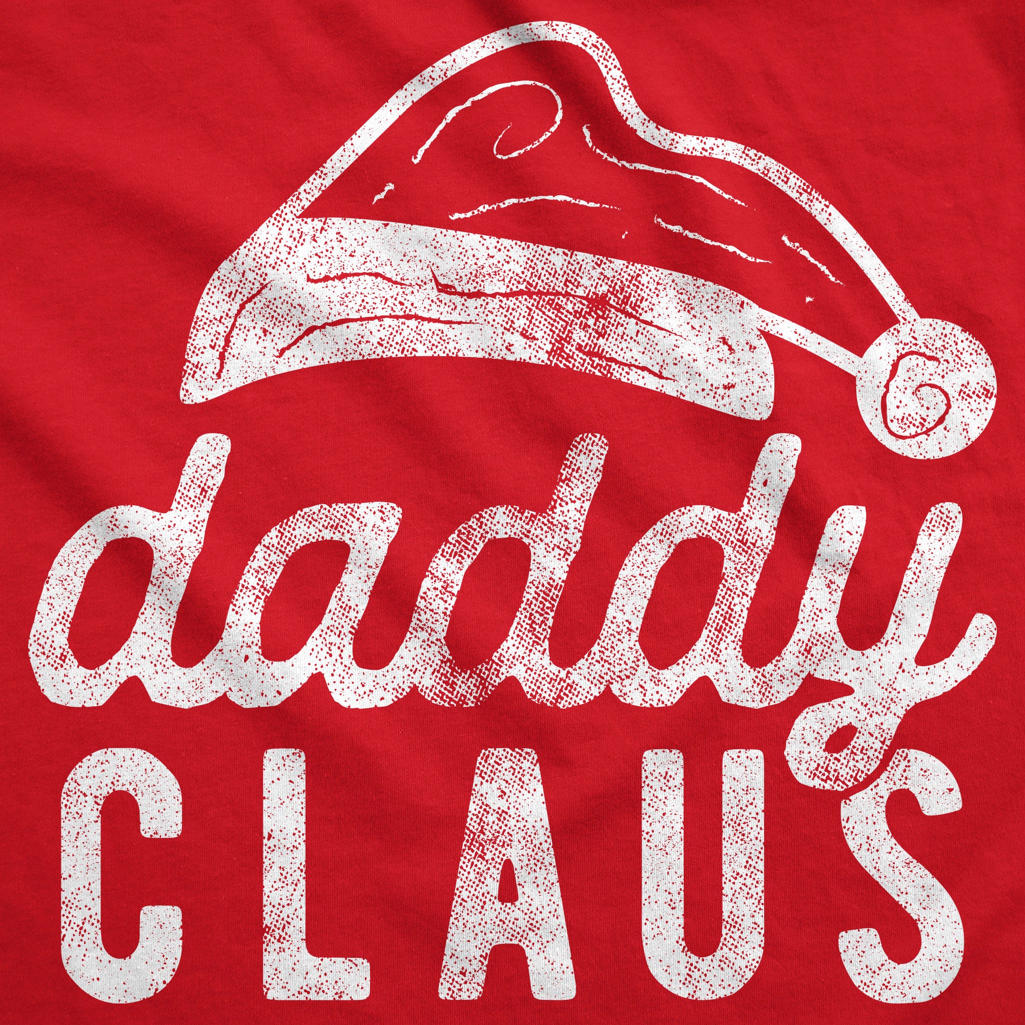 Funny Red - Daddy Claus Daddy Claus Hoodie Nerdy Christmas Tee