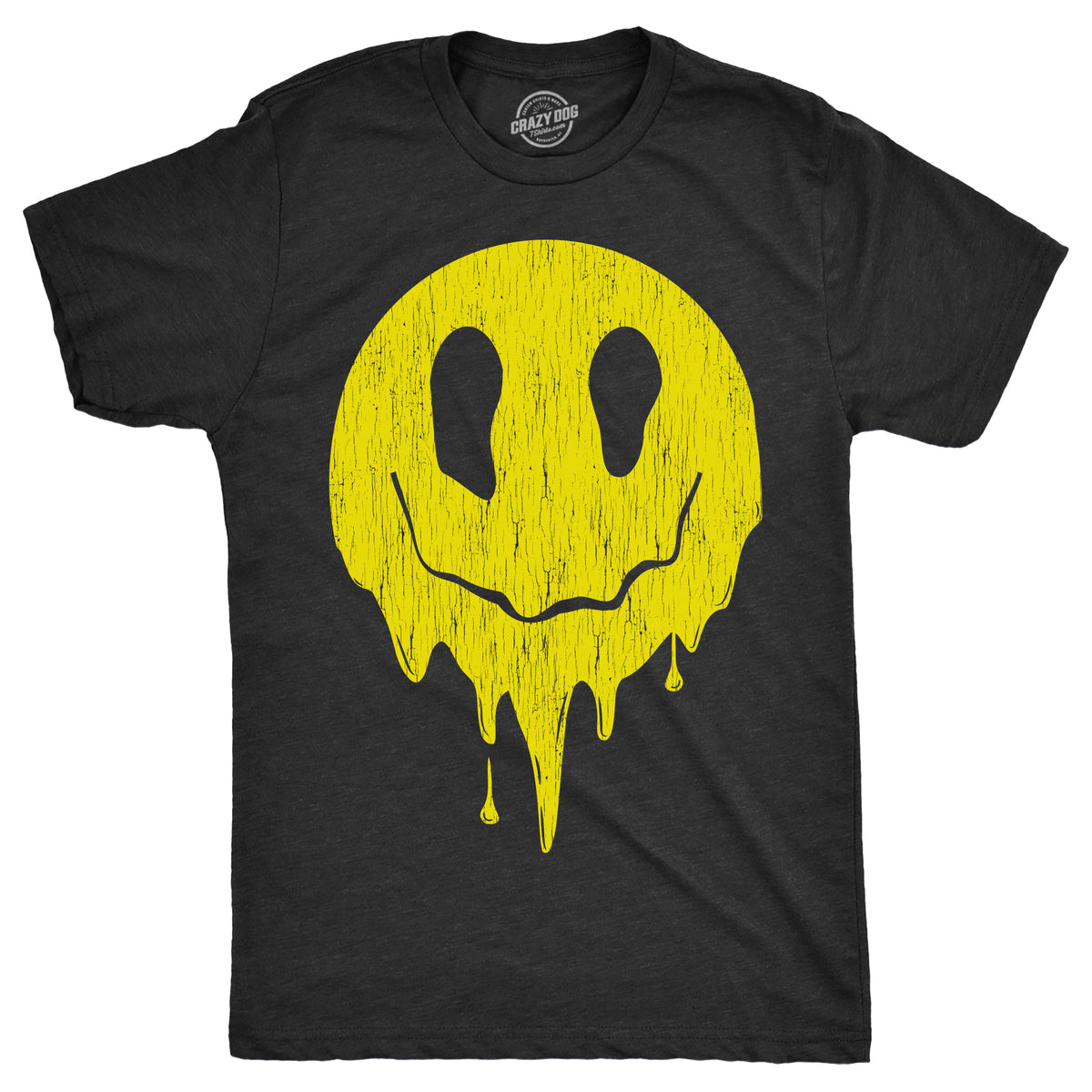 Funny Heather Black - DRIPPINGSMILE Dripping Smile Mens T Shirt Nerdy sarcastic Tee