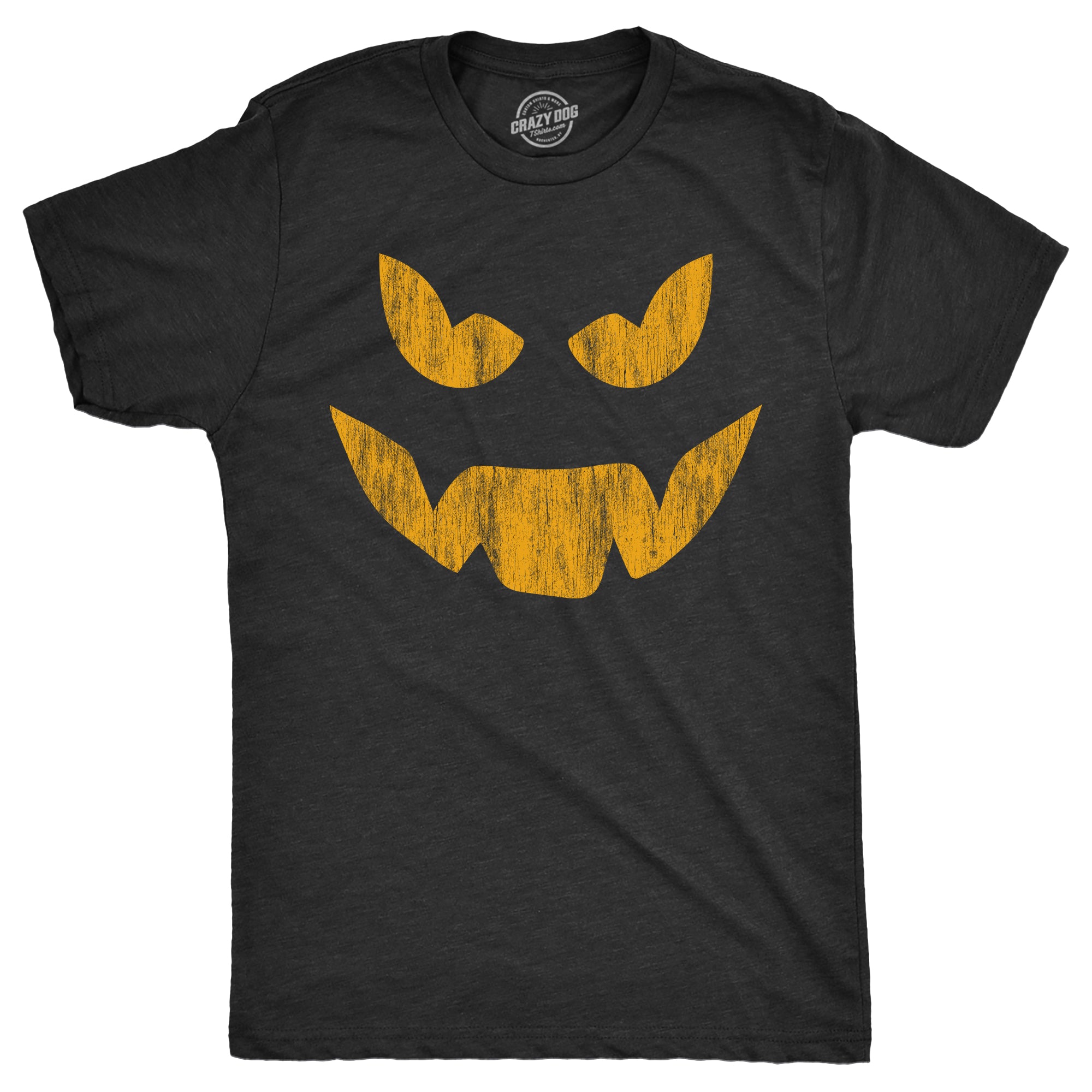 Funny Heather Black - EDDIE Evil Eddie Mens T Shirt Nerdy Halloween Tee