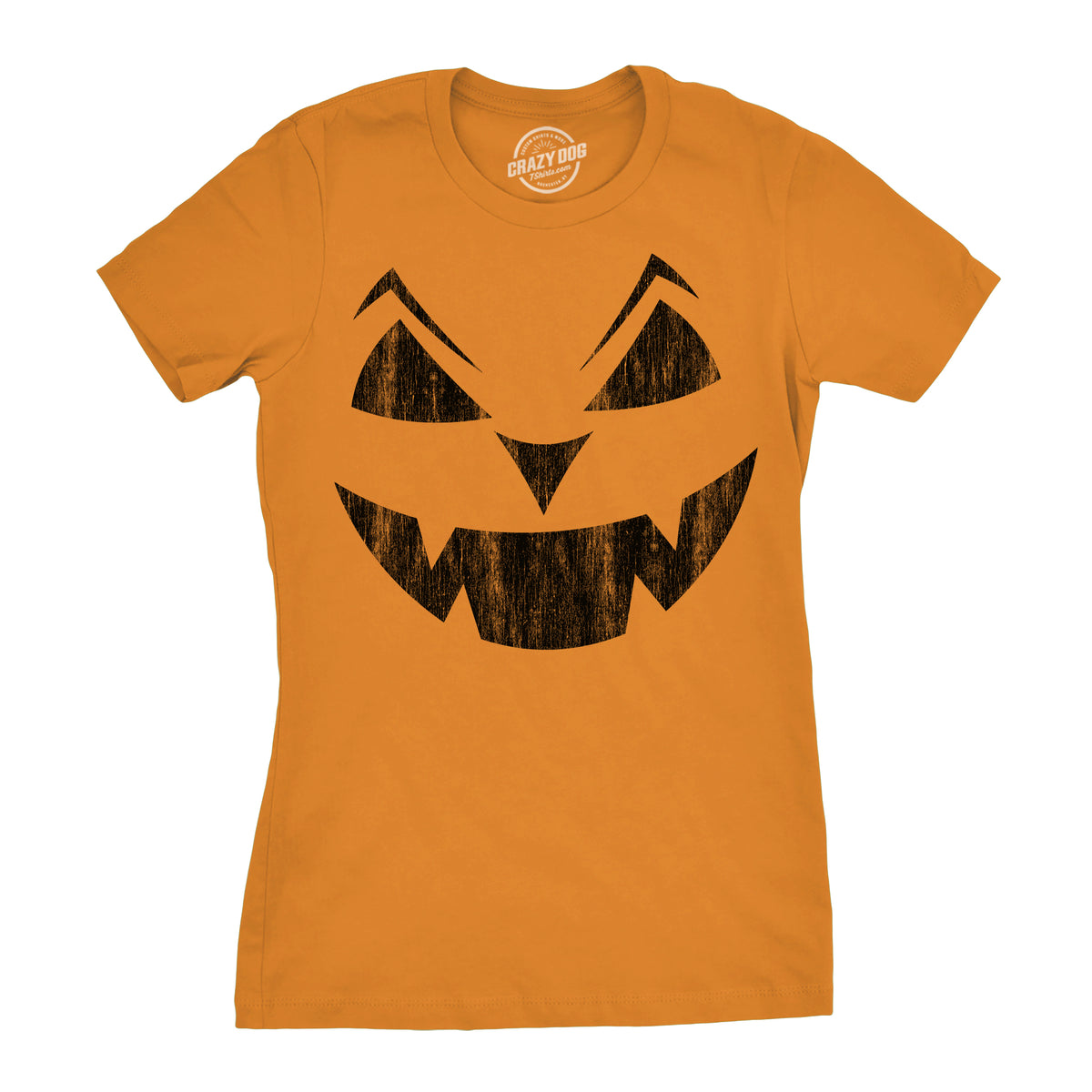 Funny Orange - EARL Eyebrows Earl Womens T Shirt Nerdy Halloween Tee