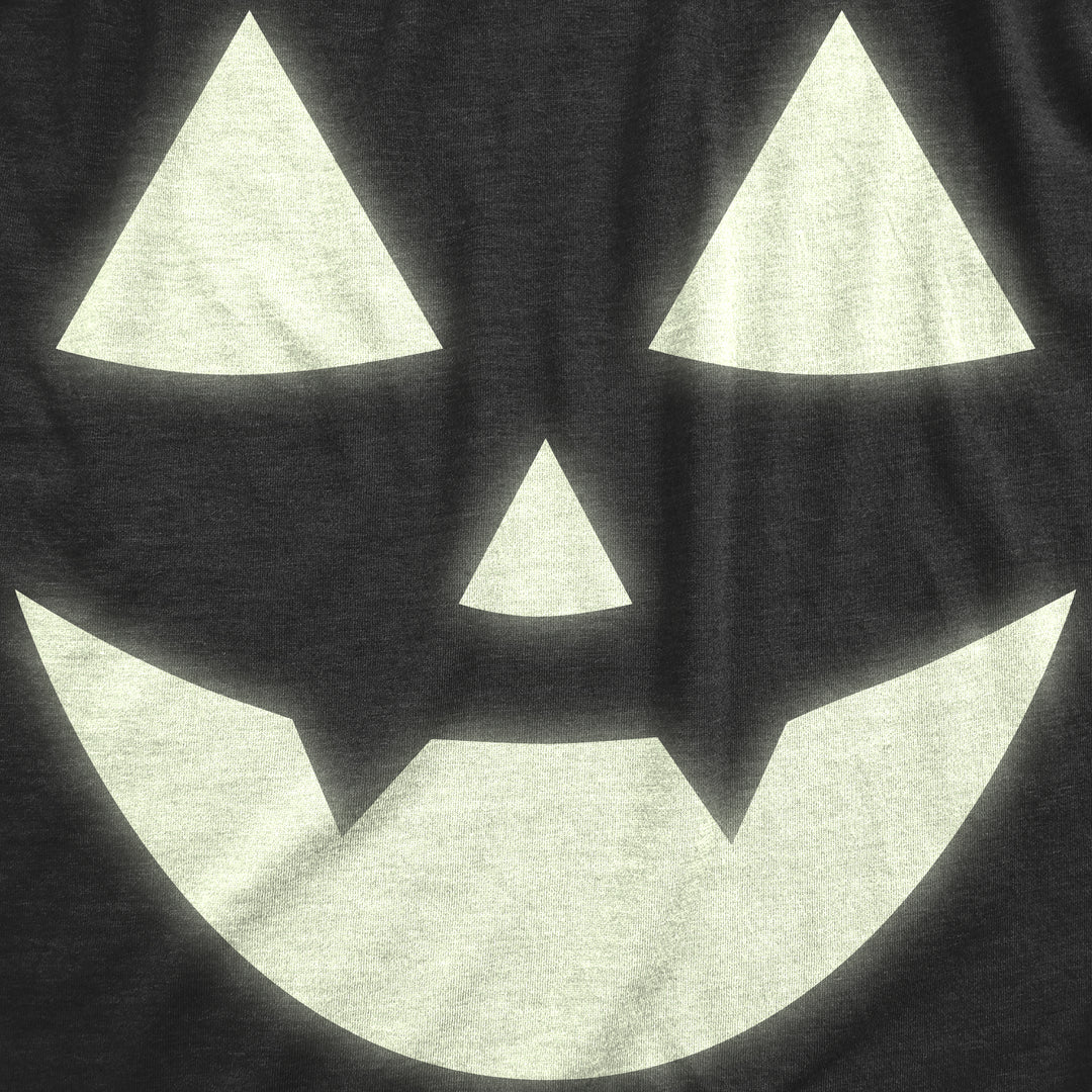 Glow In The Dark Jack O Lantern Men's T Shirt