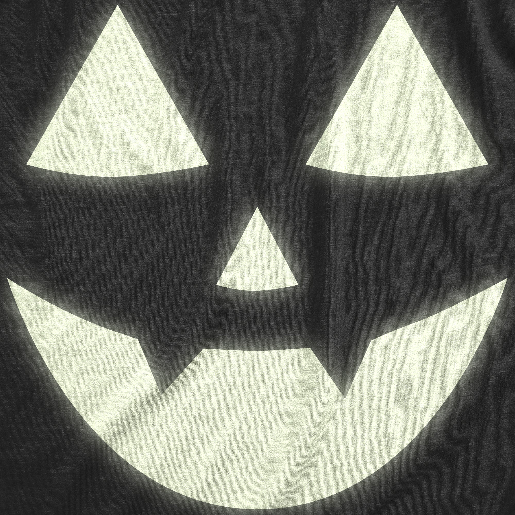 Funny Heather Black - JACK Glow In The Dark Jack O Lantern Mens T Shirt Nerdy Halloween Tee