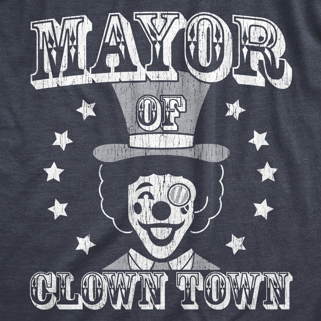 Mayor Of Clown Town Men's T Shirt