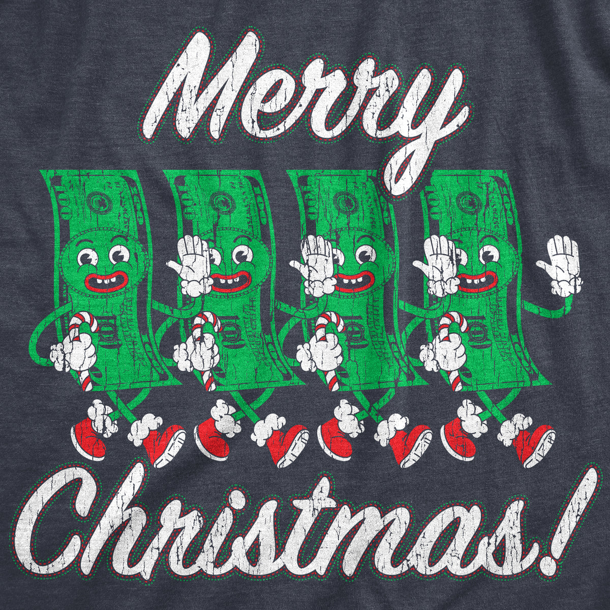 Merry Christmas Money Men&#39;s T Shirt