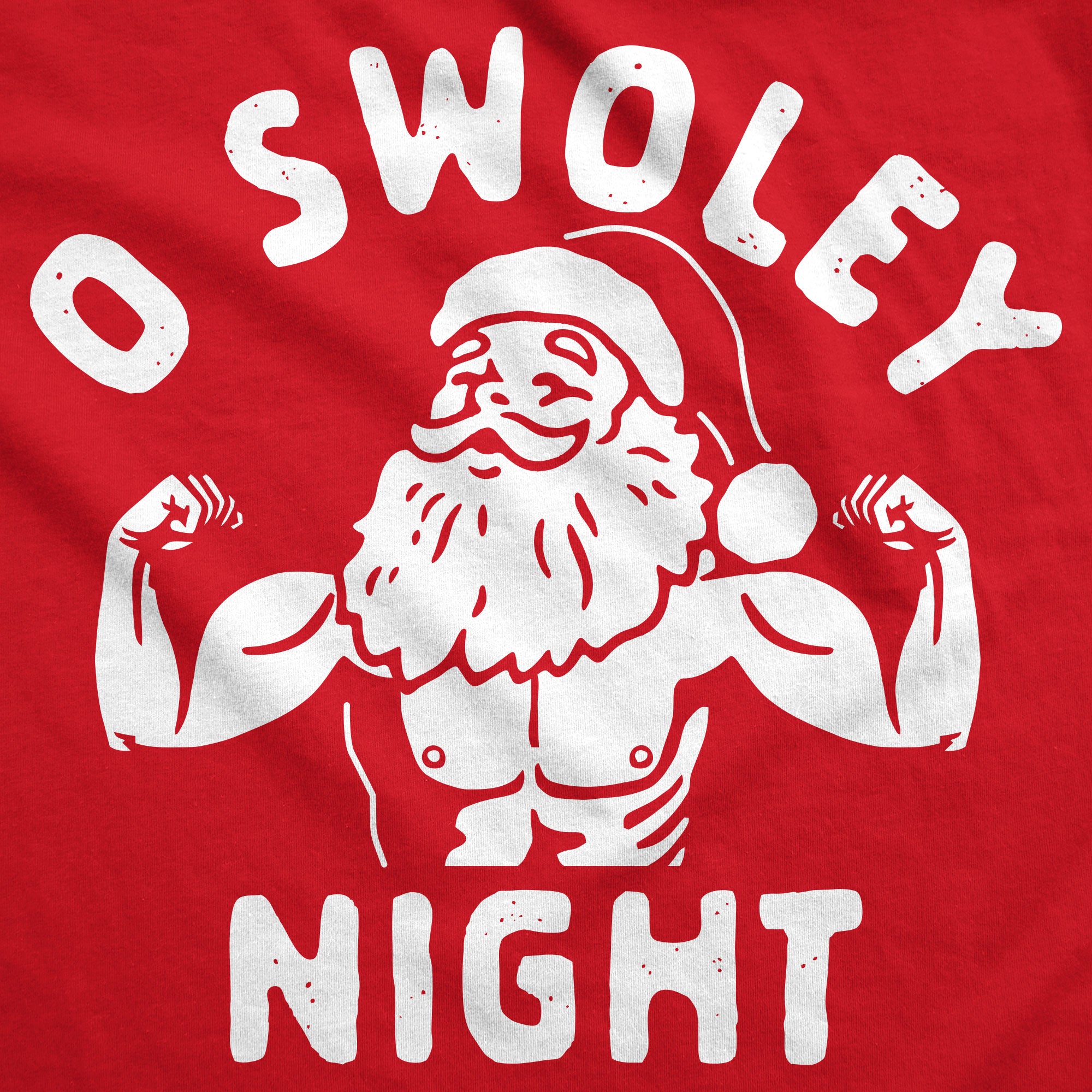 Funny Red - Swoley Night O Swoley Night Hoodie Nerdy Christmas fitness sarcastic Tee