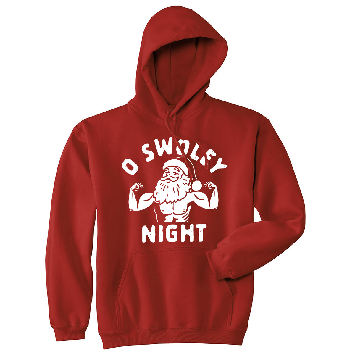 Funny Red - Swoley Night O Swoley Night Hoodie Nerdy Christmas fitness sarcastic Tee
