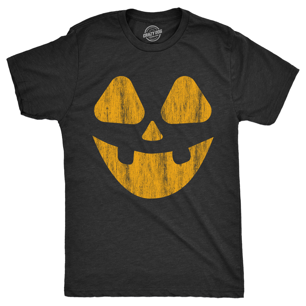 Funny Heather Black - VINTAGE Vintage Jack Mens T Shirt Nerdy Halloween Tee