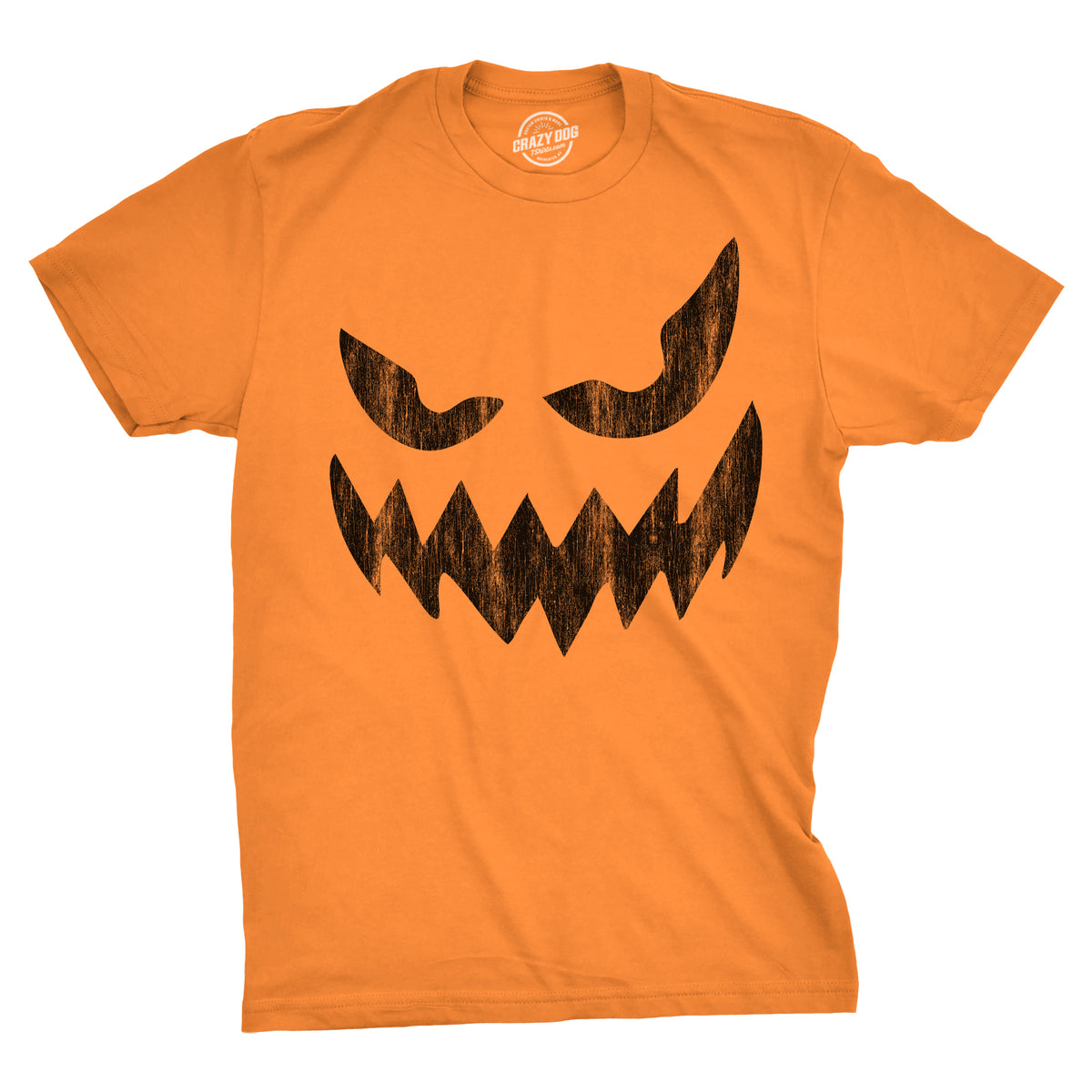 Funny Orange - WAYNE Wavy Mouth Wayne Mens T Shirt Nerdy Halloween Tee