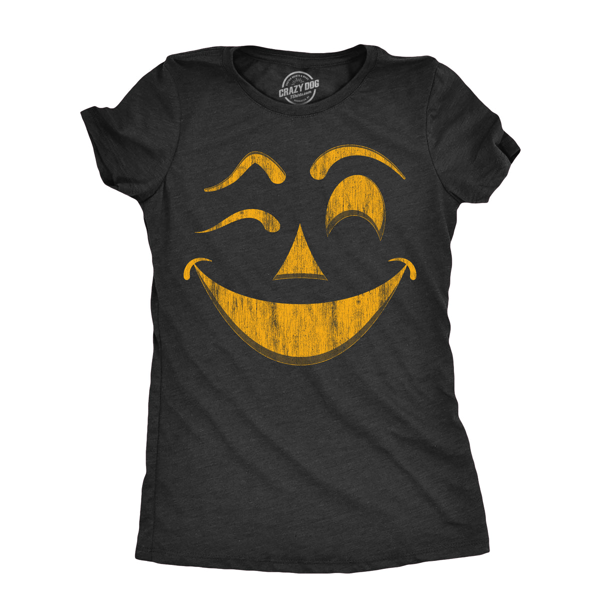 Funny Heather Black - WARREN Winky Warren Womens T Shirt Nerdy Halloween Tee