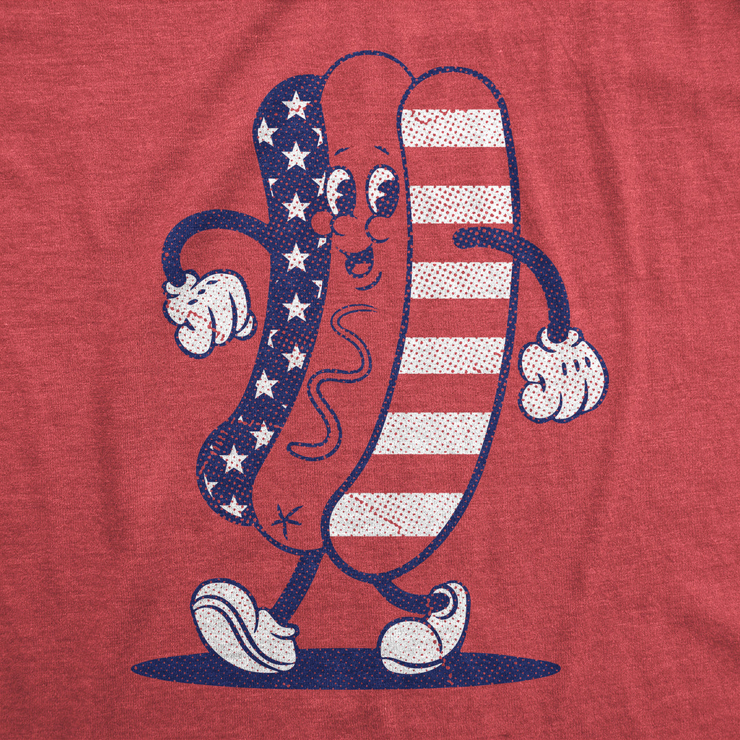 Fourth Of July Hotdog Women's T Shirt