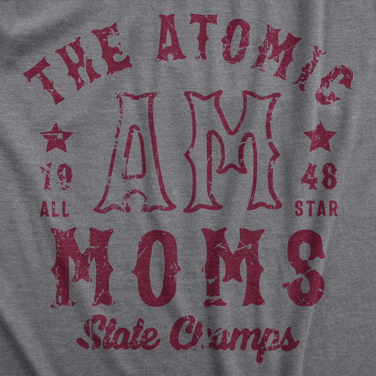 The Atomic Moms State Champs Women&#39;s T Shirt