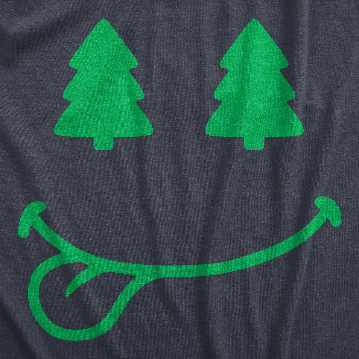 Christmas Tree Eyes Smile Women&#39;s Tshirt