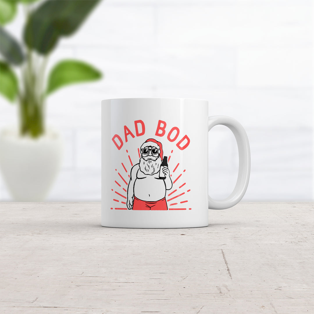 Dad Bod Santa Mug