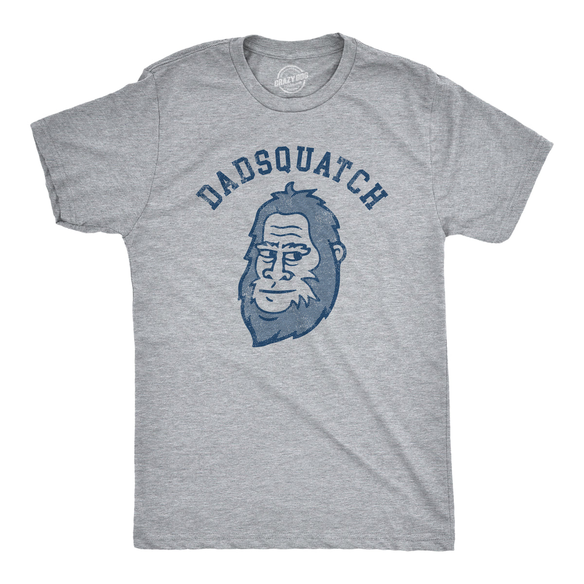 Funny Light Heather Grey - DADSQUACTH Dadsquatch Mens T Shirt Nerdy Father&#39;s Day Sarcastic Tee