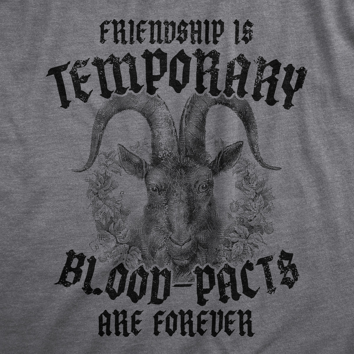 Friendship Is Temporary Blood Pacts Are Forever Women&#39;s T Shirt