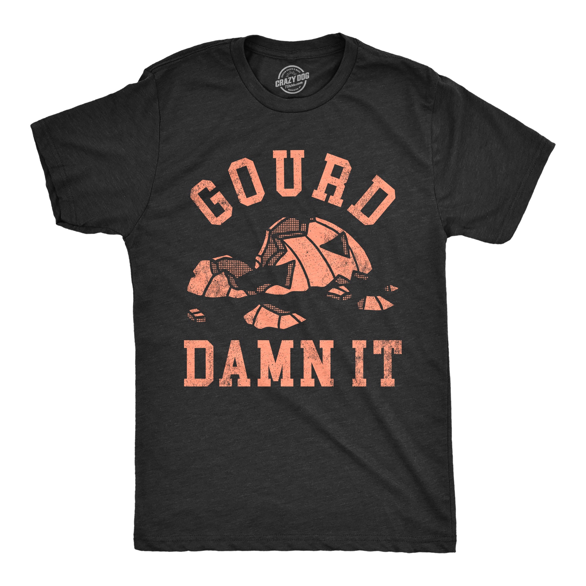 Funny Heather Black - GOURD Gourd Damn It Mens T Shirt Nerdy Halloween Sarcastic Tee
