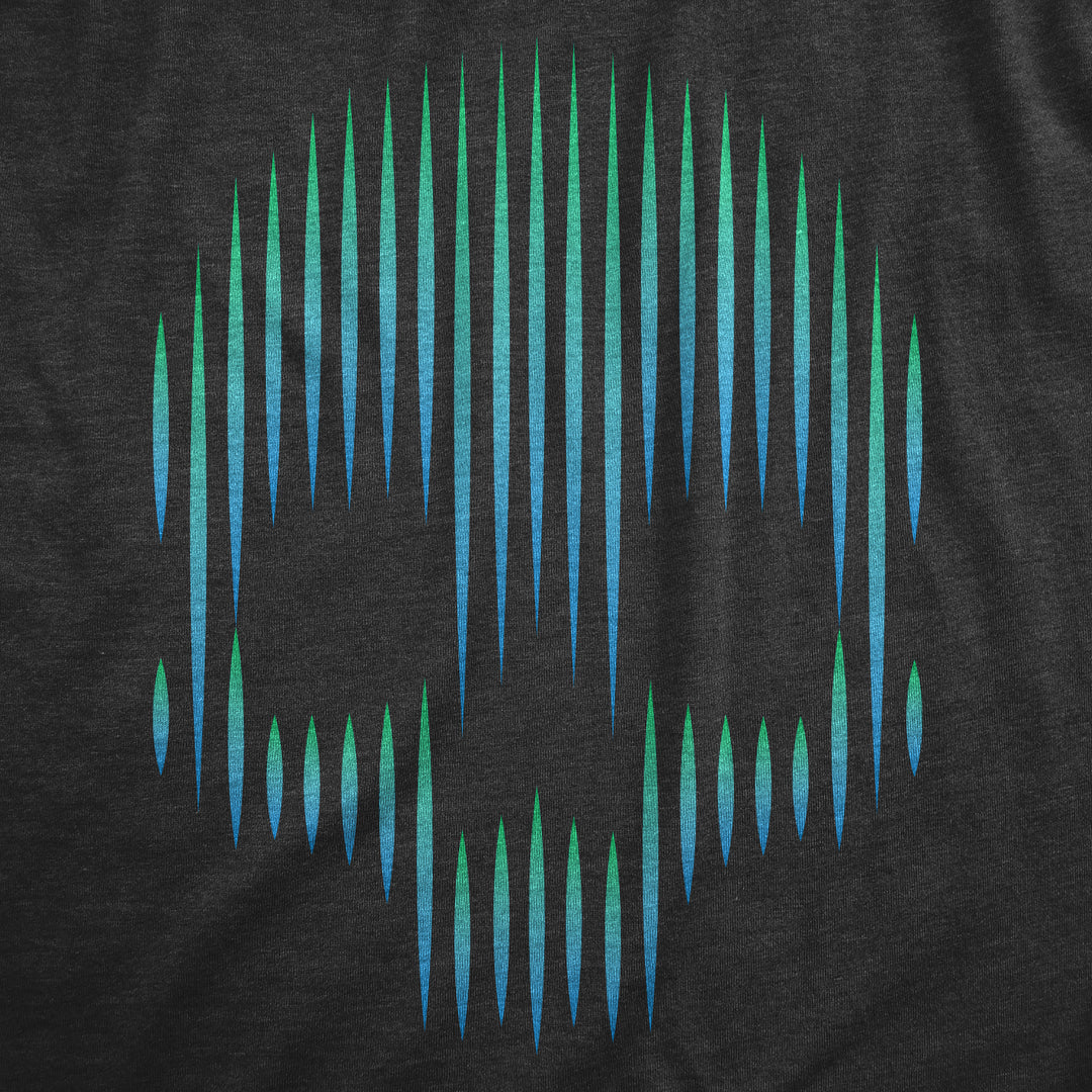 Gradient Skull Men's T Shirt
