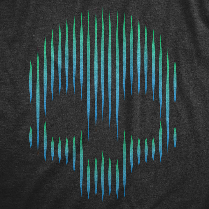 Gradient Skull Men's T Shirt
