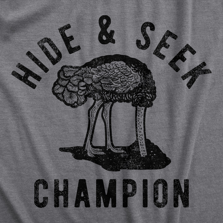 Hide And Seek Champion Ostrich Men's T Shirt