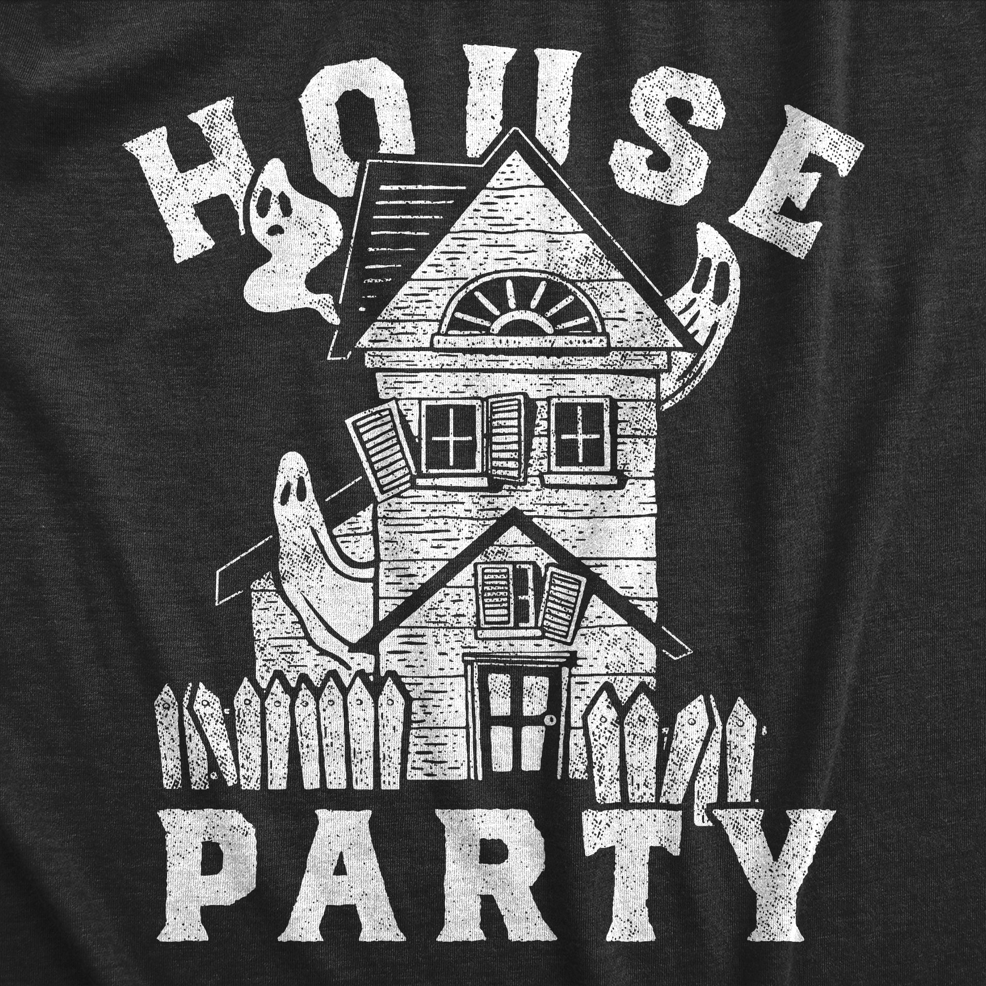 Funny Heather Black - HOUSE House Party Mens T Shirt Nerdy Halloween Sarcastic Tee
