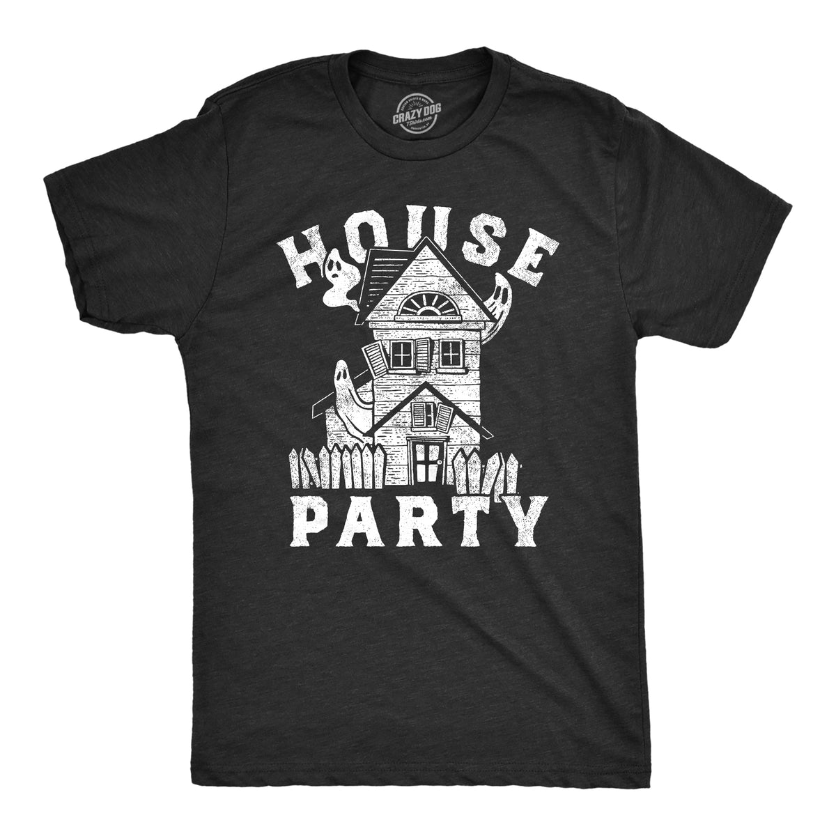 Funny Heather Black - HOUSE House Party Mens T Shirt Nerdy Halloween sarcastic Tee