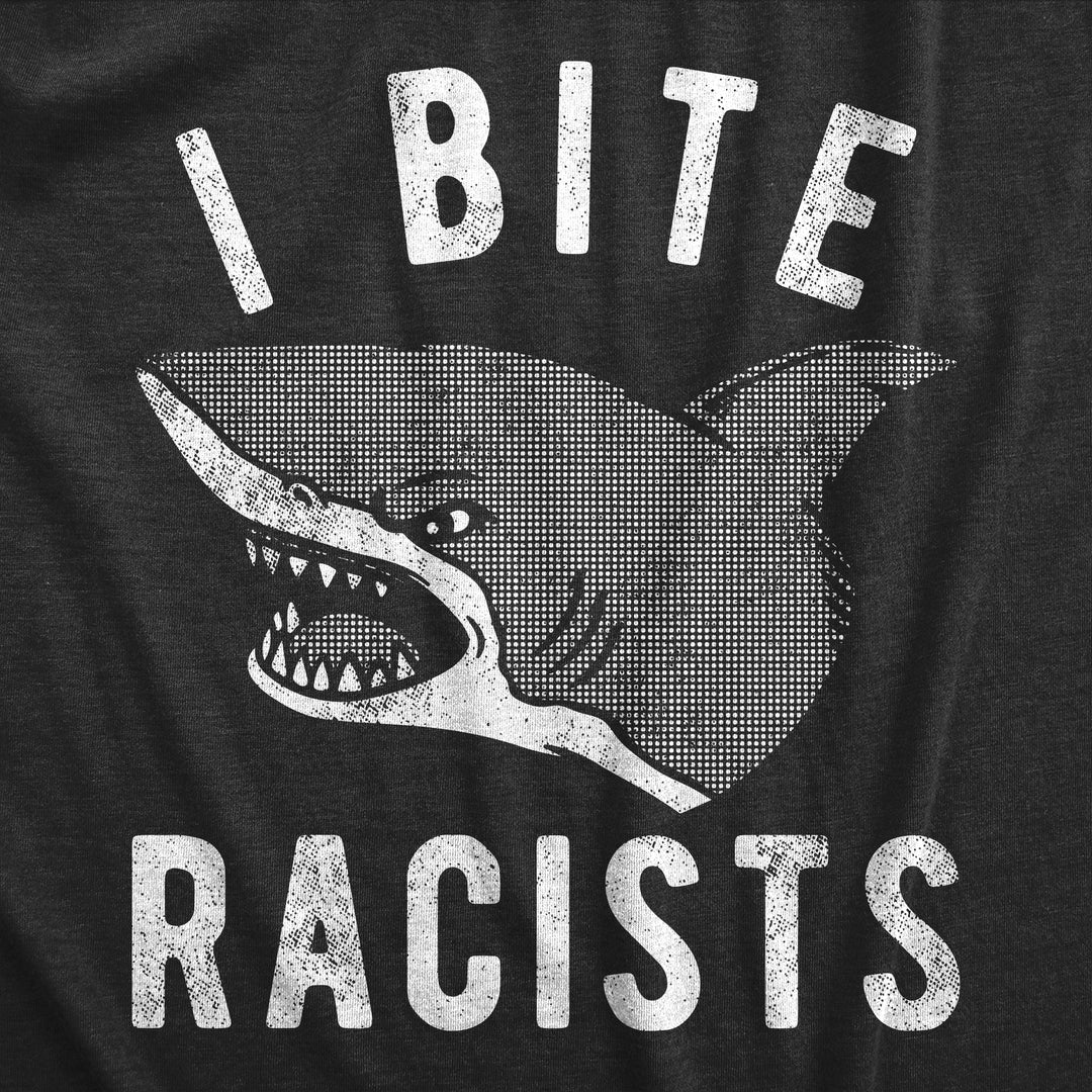 I Bite Racists Men's T Shirt