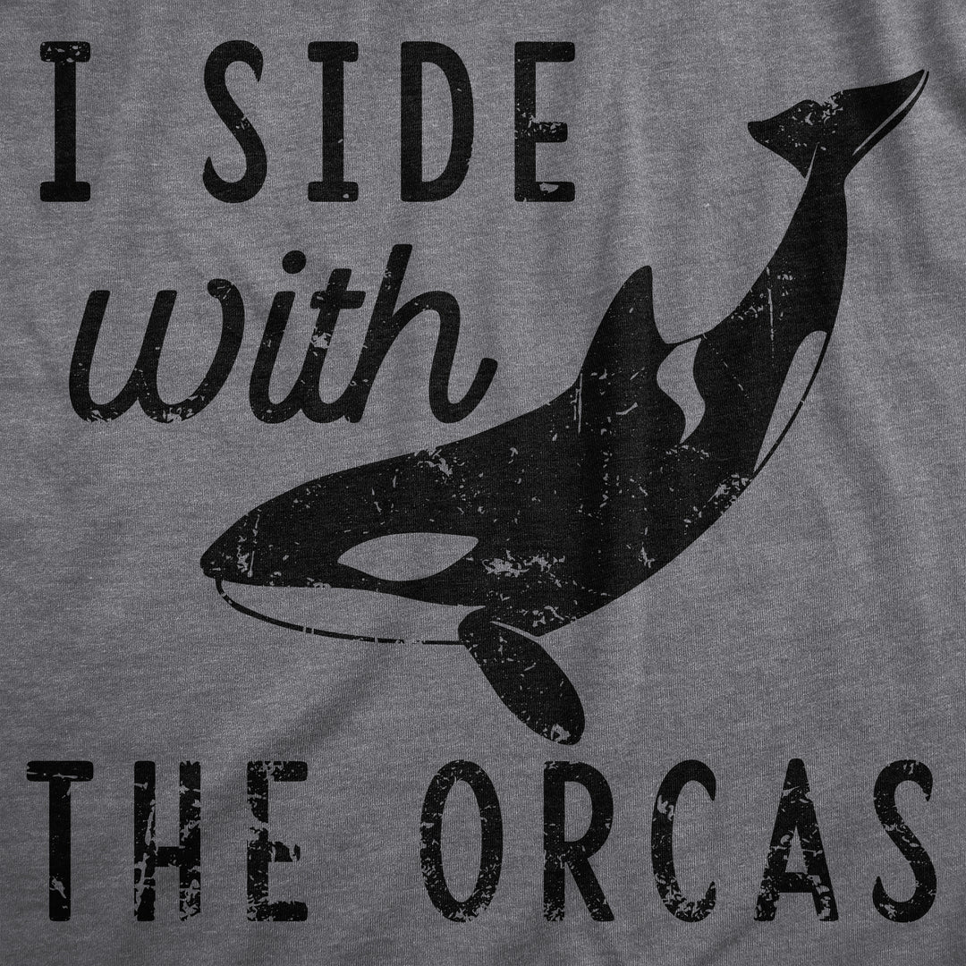 I Side With The Orcas Men's T Shirt